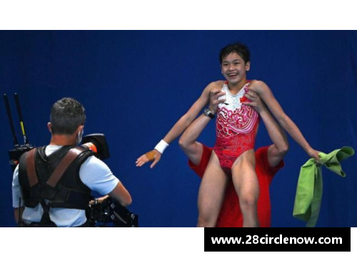 28圈广东14岁小将全红婵以总分466.20历史最高分夺跳水女子10米金牌